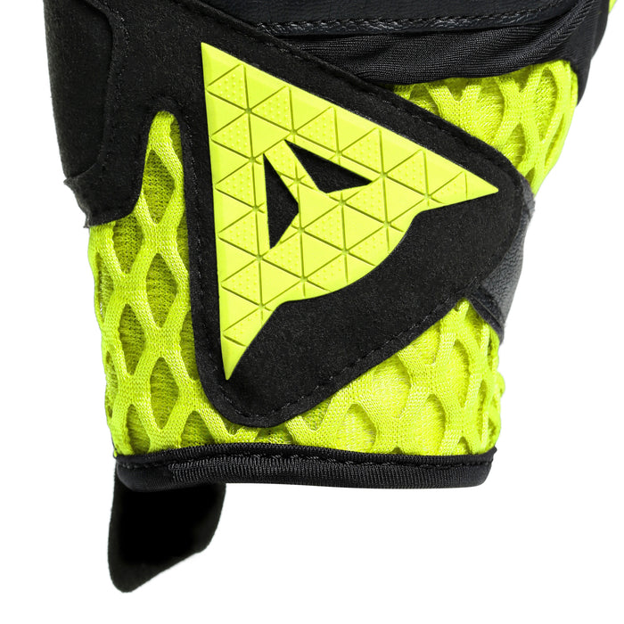 Dainese Air-Maze Unisex Gloves in Black/Fluo Yellow
