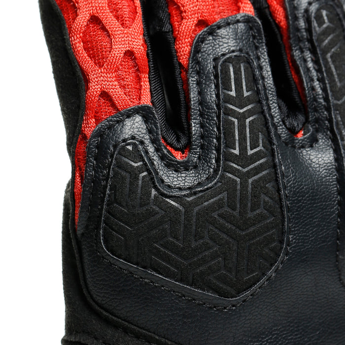 Dainese Air-Maze Unisex Gloves in Black/Red