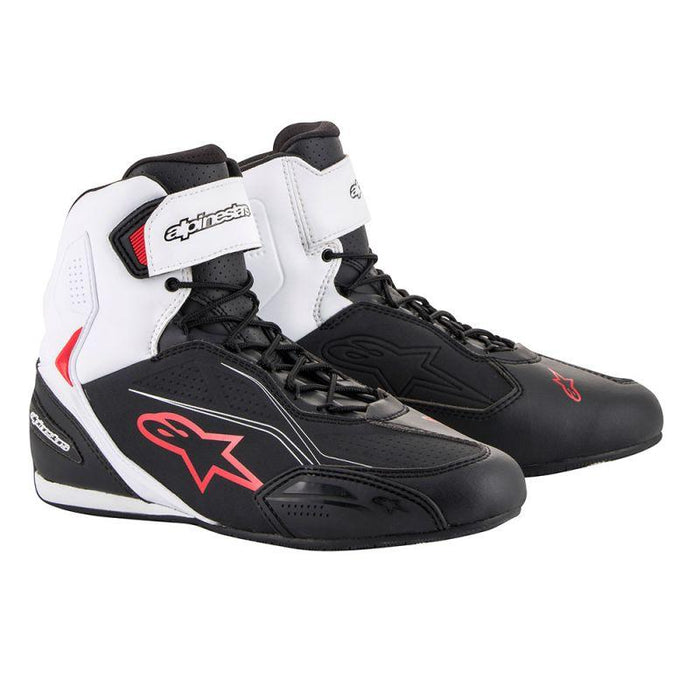 Alpinestars Faster 3 Riding Shoes Men's Motorcycle Boots Alpinestars Black/White/Red 7 
