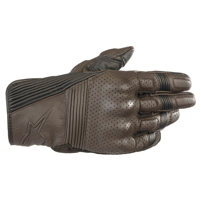 Alpinestars Mustang V2 Leather Gloves Men's Motorcycle Gloves Alpinestars Tobacco Brown/Black S 