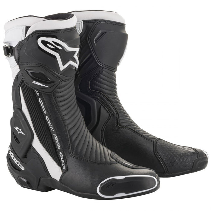 Alpinestars SMX Plus V2 Boots Men's Motorcycle Boots Alpinestars Non-Vented Black/White 41