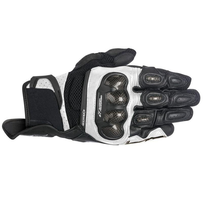 Alpinestars SP-X Air Carbon Gloves Men's Motorcycle Gloves Alpinestars Black/White S 