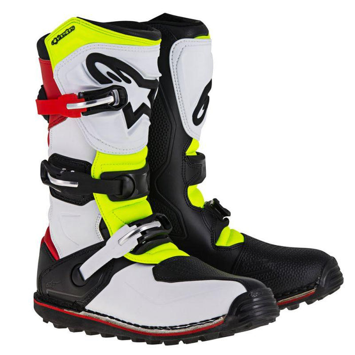 Alpinestars Tech T Boots Motocross Boots Alpinestars White/Red/Yellow/Black 7 