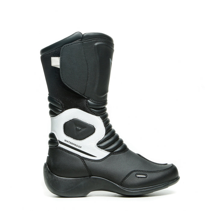 Dainese Aurora D-WP Lady Boots in Black/White