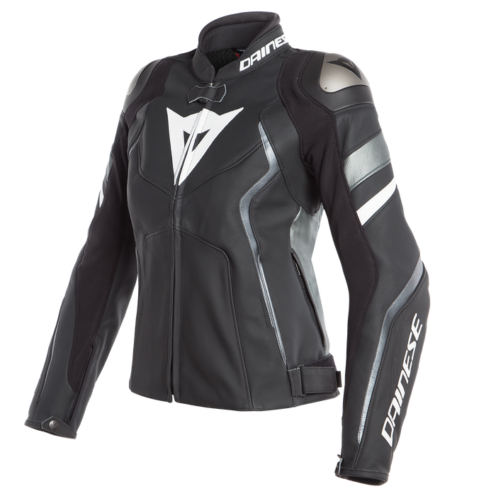 Dainese Avro 4 Lady Jacket in Matte Black/Anthracite/White 2022