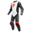 Dainese Misano 2 D-Air Perf. One Piece Suit in Black/White/Fluo-Red