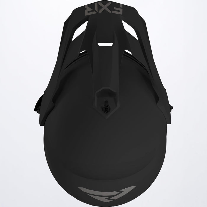 FXR Torque X Prime Helmet with E Shield & Sun Shade in Black