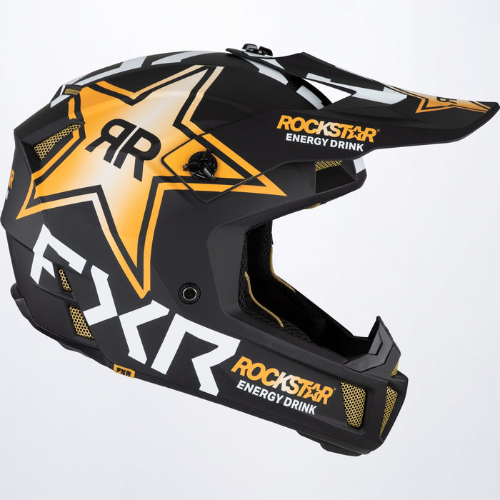 FXR Clutch Rockstar Helmet in Rockstar