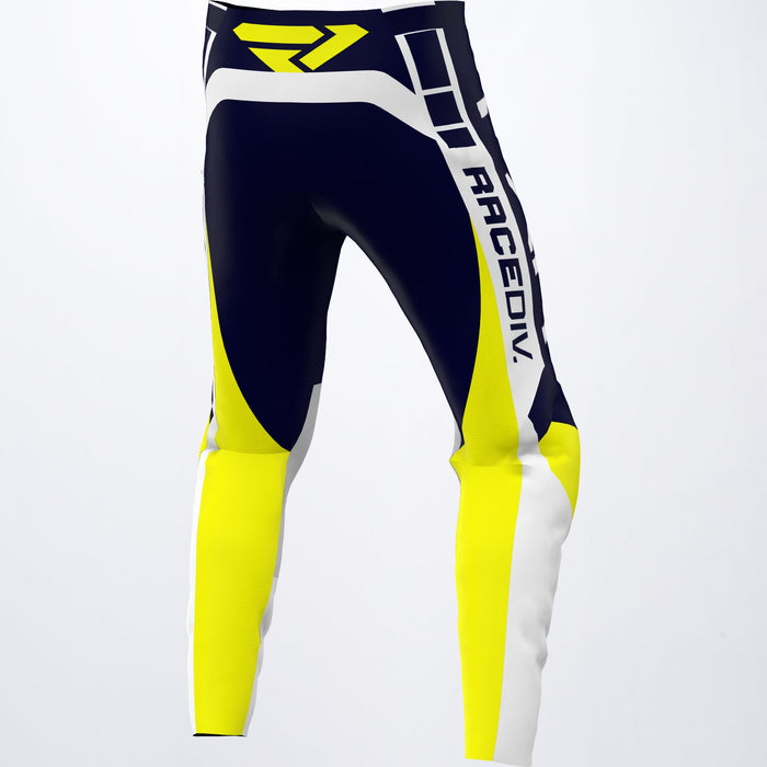 FXR Clutch Pro MX Youth Pant in Midnight/White/Yellow