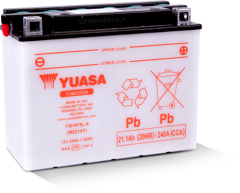 Yuasa Battery Y50-N18L-A