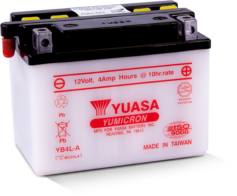 Yuasa Battery YB4L-A