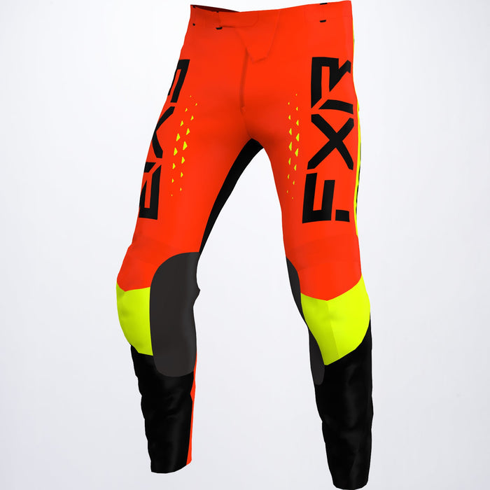 FXR Clutch Pro MX Pant in Black/Nuke Red/Hivis