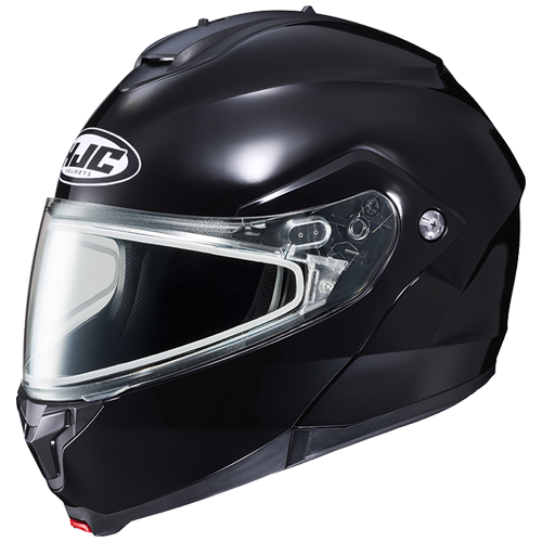 HJC C10 Solid With Dual-Lens Shield Snow Helmet in Black
