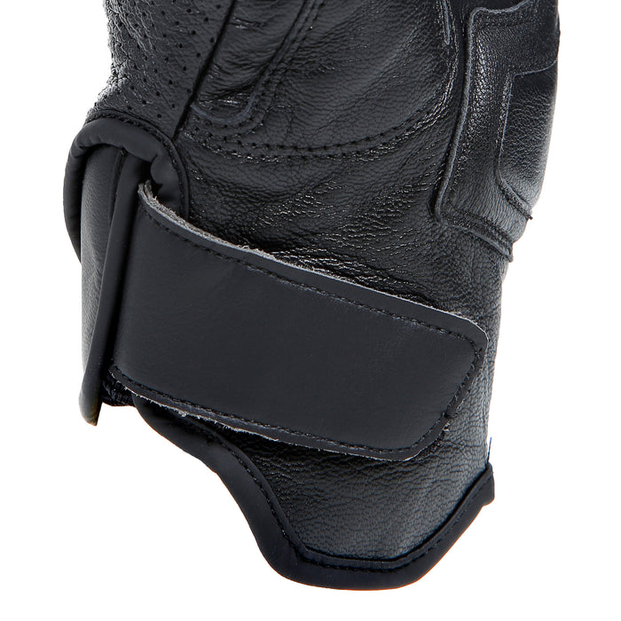 Dainese Blackshape Leather Gloves in Black/Black