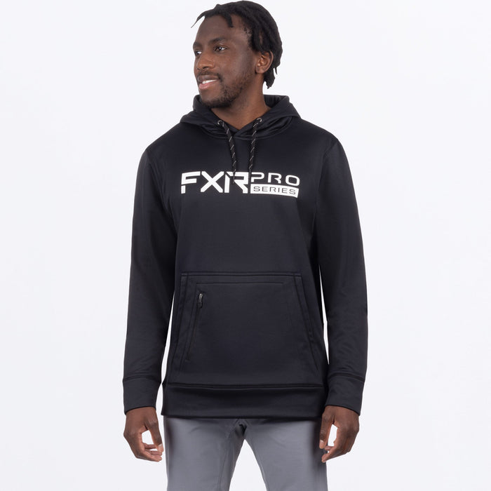 FXR Pro Tech Pullover Hoodie in Black/White