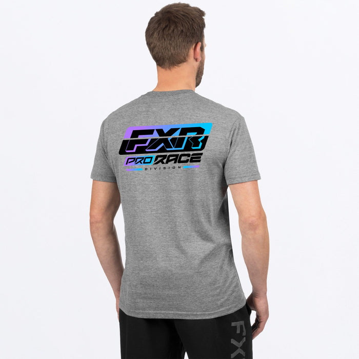 FXR Race Div. Premium T-shirt in Grey Heather