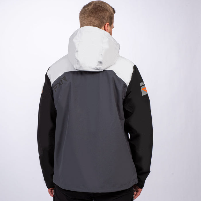 FXR Renegade Tri-Laminate Jacket in Charcoal/Bone