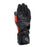 Dainese Carbon 4 Long Leather Gloves in Black/Fluo Red/White