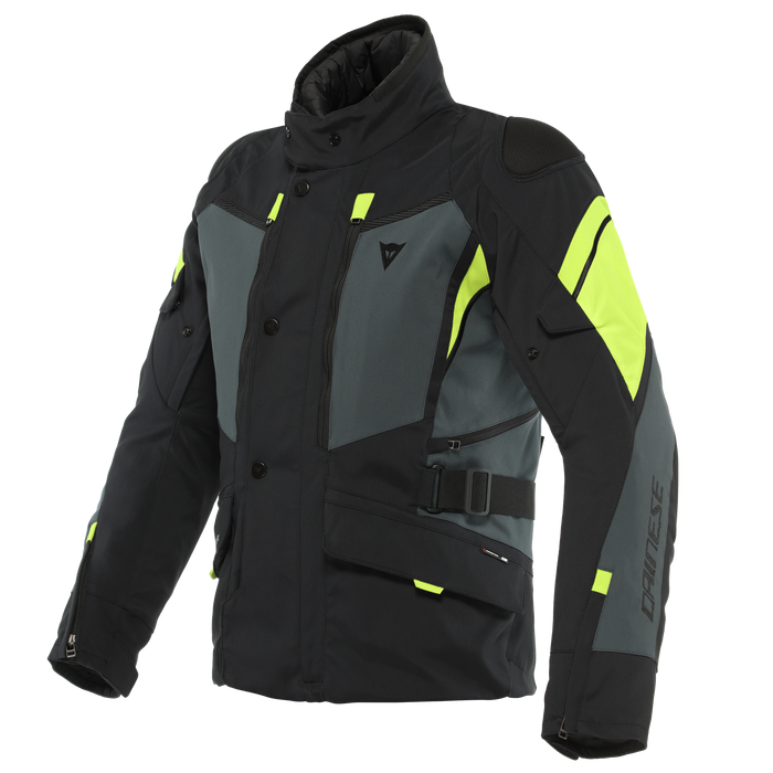 Dainese Carve Master 3 Gore-Tex Jacket in Black/Ebony/Fluo Yellow