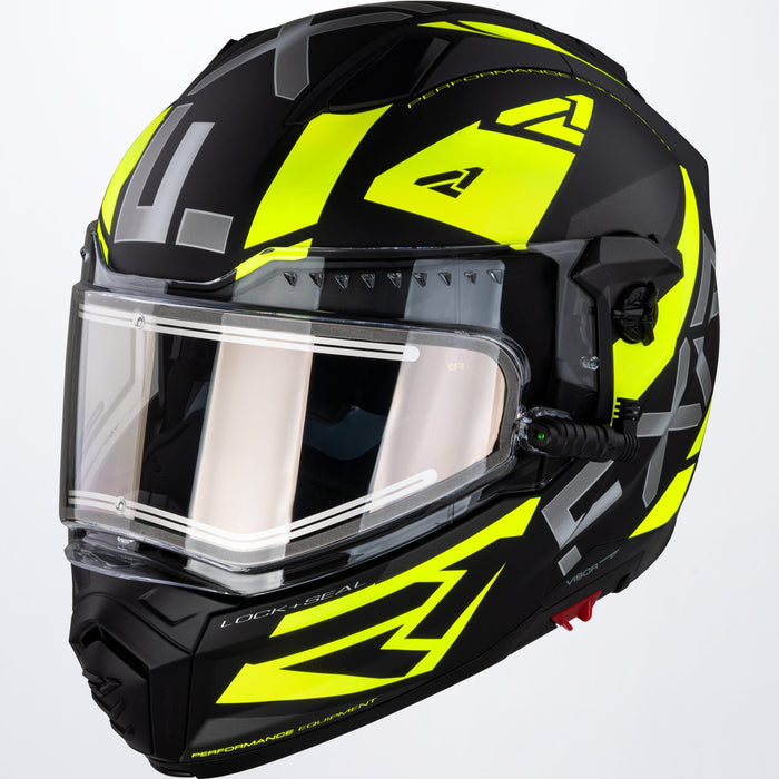 FXR Maverick X Helmet in Black/Hi Vis