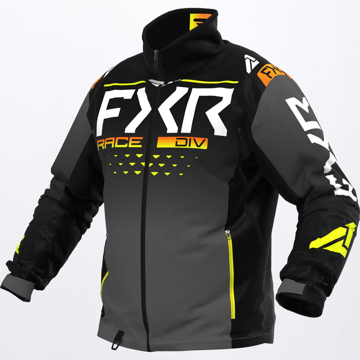 FXR Cold Cross RR Jacket in Black/Charcoal/Inferno