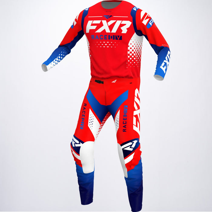 FXR Revo LE MX Pant in Legacy Red/Blue