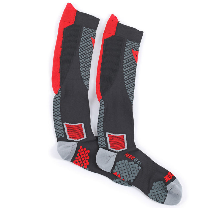 Dainese D-Core High Socks in Black/Red