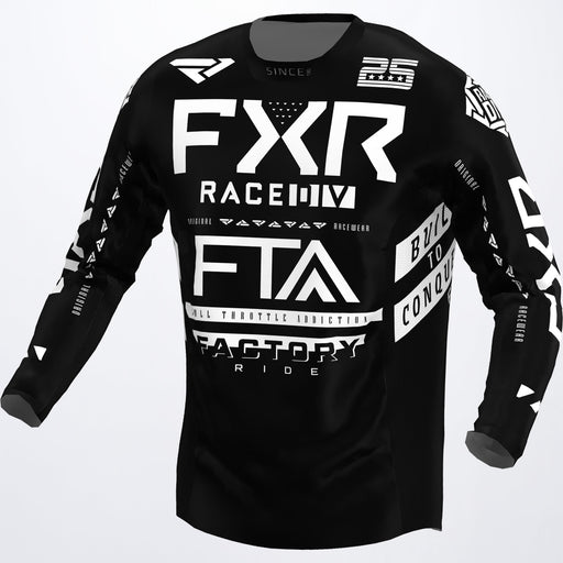 FXR Podium Gladiator MX Jersey in Black/White