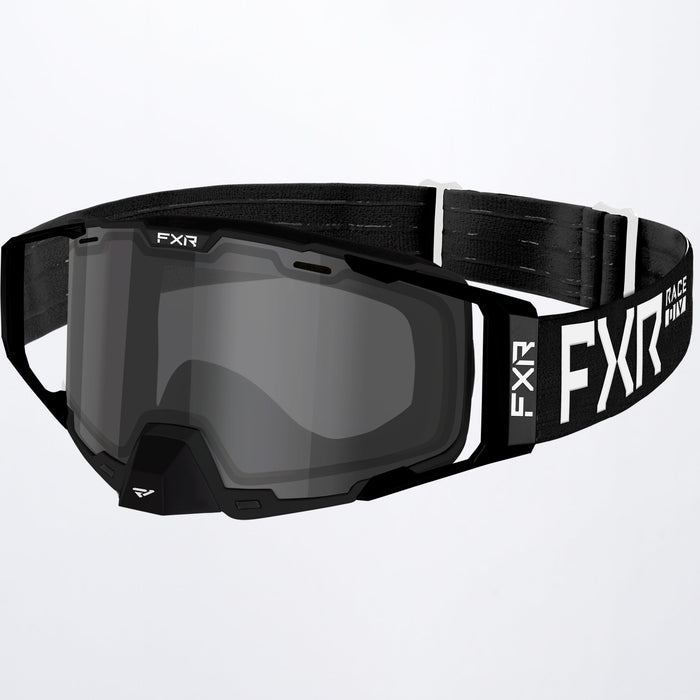 FXR Combat Goggle in Black/White
