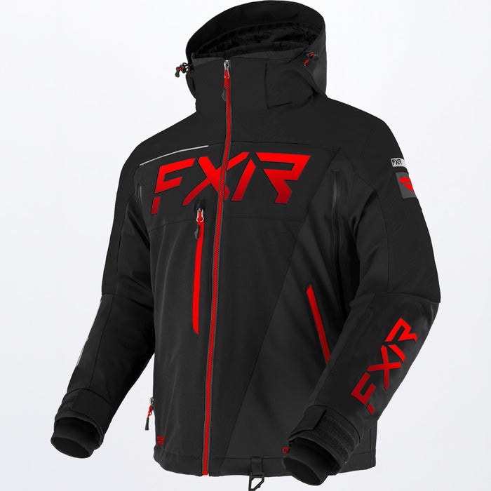 FXR Ranger Jacket in Black/Red
