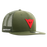 Dainese 9Fifty Trucker Snapback Cap in Green/Red