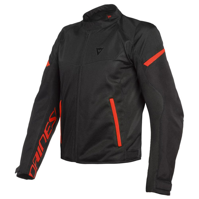 Dainese Bora Air Tex Jacket Men's Motorcycle Jackets Dainese BLACK/FLUO-RED 44 