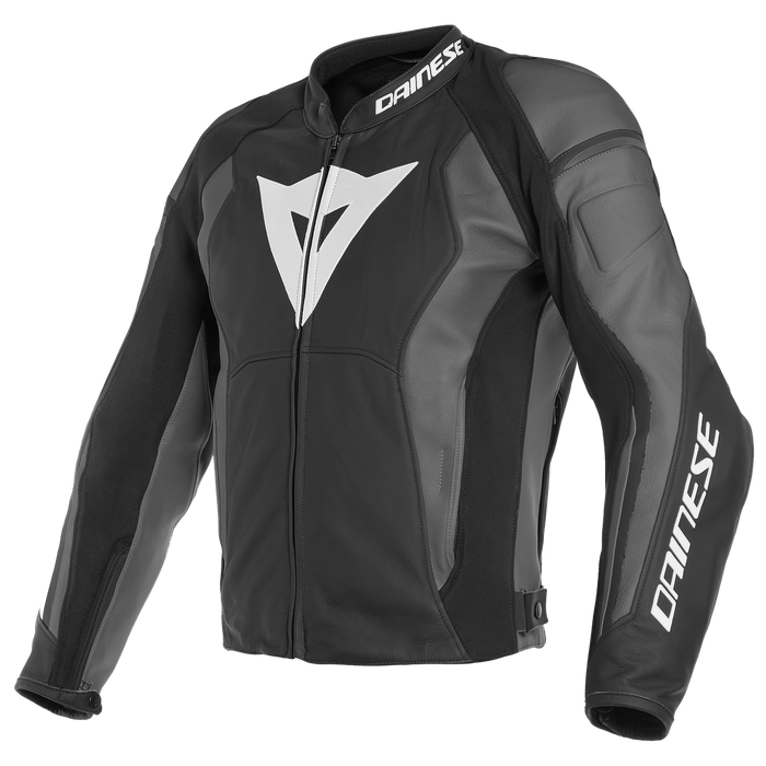Dainese Nexus Perforated Leather Jacket Men's Motorcycle Jackets Dainese BLACK/BLACK/EBONY 44 