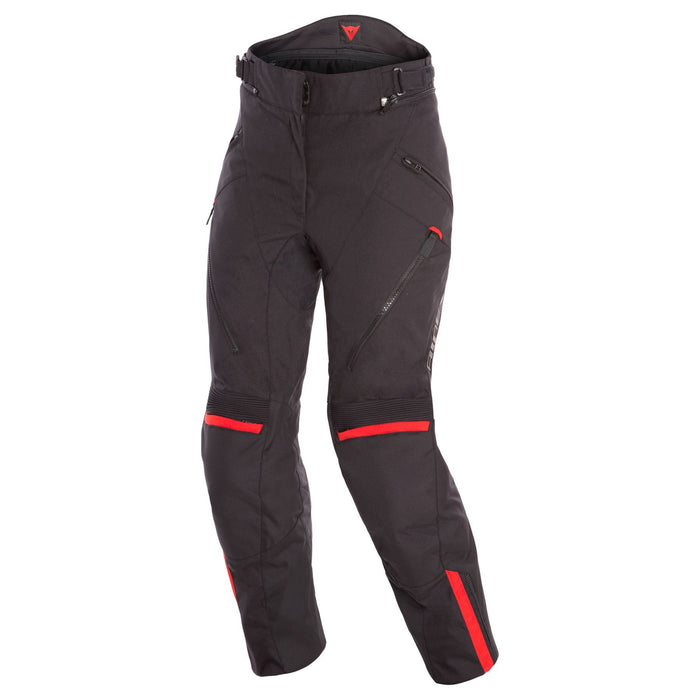 Dainese Tempest 2 D-Dry Lady Pants Men's Motorcycle Jackets Dainese BLACK/BLACK/TOUR-RED 40 