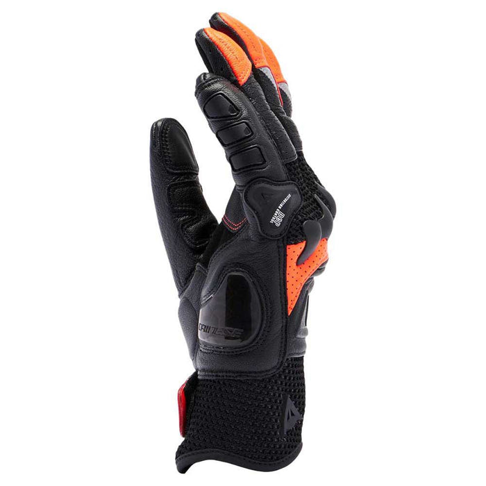 Dainese X-Ride 2 Ergo-Tek Gloves in Black/Fluo Red
