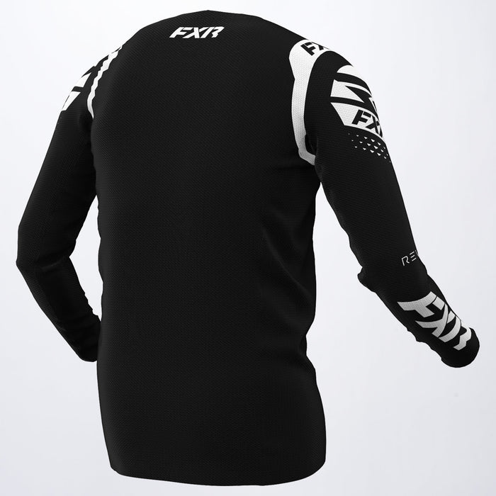 FXR Revo MX Jersey in Black/White