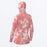 FXR Rush Air UPF Women's Pullover Hoodie in Melon Dye