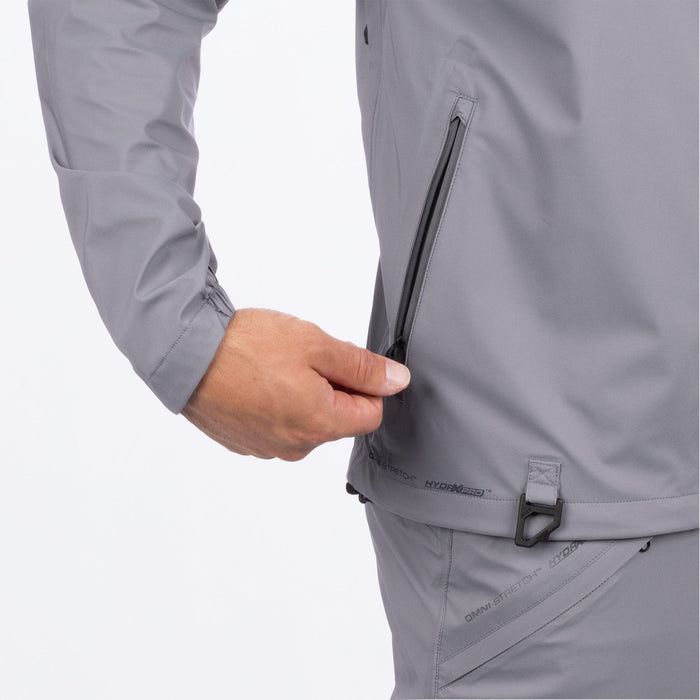 FXR Adventure Lite Tri-Laminate Jacket in Grey