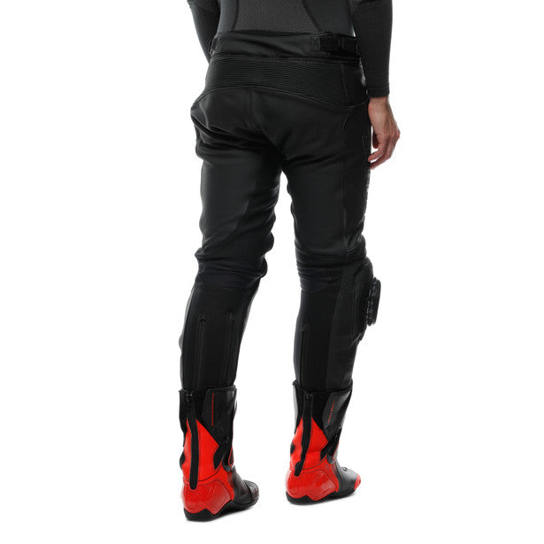 Dainese Delta 4 Perforated Leather Pants in Black/Black