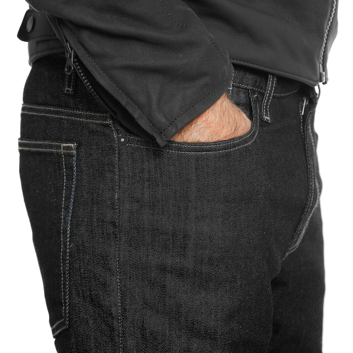 Dainese Denim Regular Pants in Black