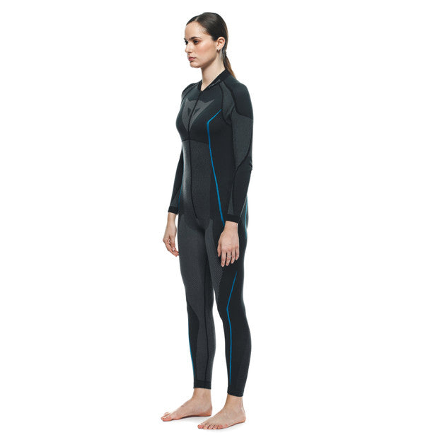 Dainese Dry Lady Suit in Black/Blue
