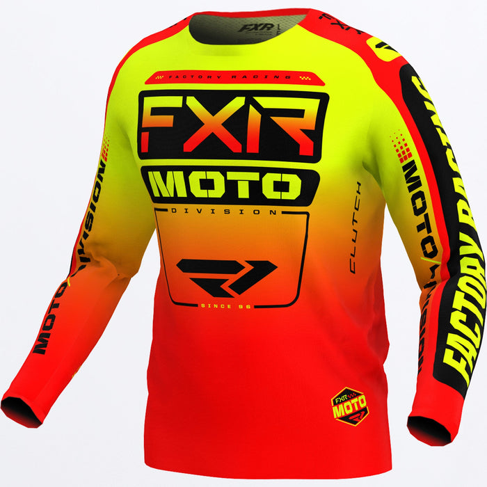FXR Clutch MX Youth Jersey in Inferno