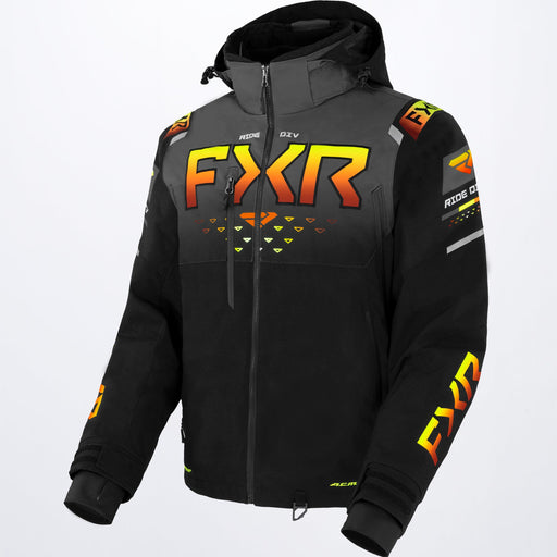 FXR Helium X 2-in-1 Jacket in Black/Char/Inferno