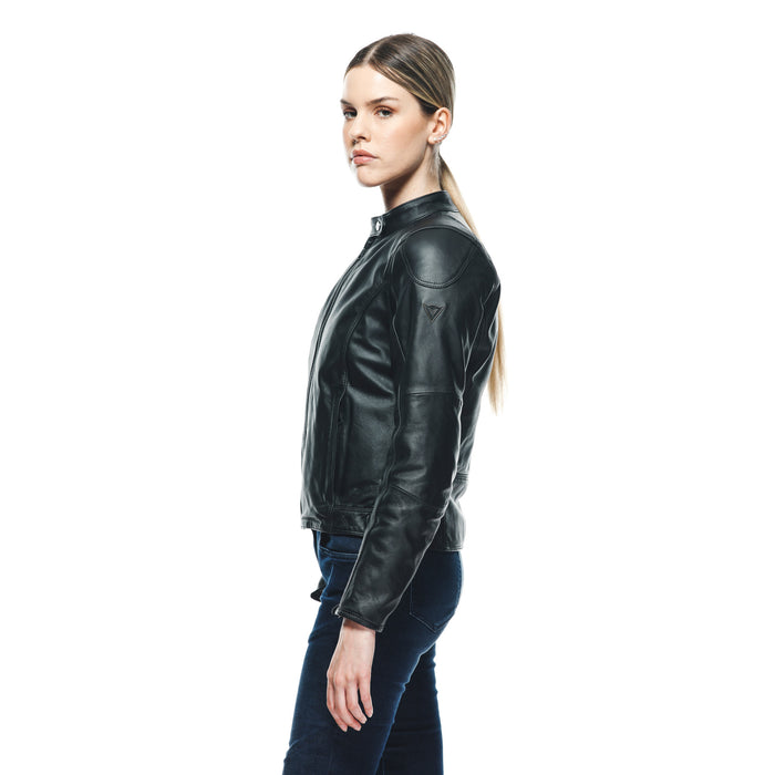 Dainese Electra Lady Leather Jacket in Black
