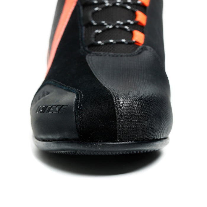 Dainese Energyca D-WP Shoes in Black/Fluo Red