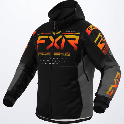 FXR RRX Jacket in Black/Char/Gold Inferno
