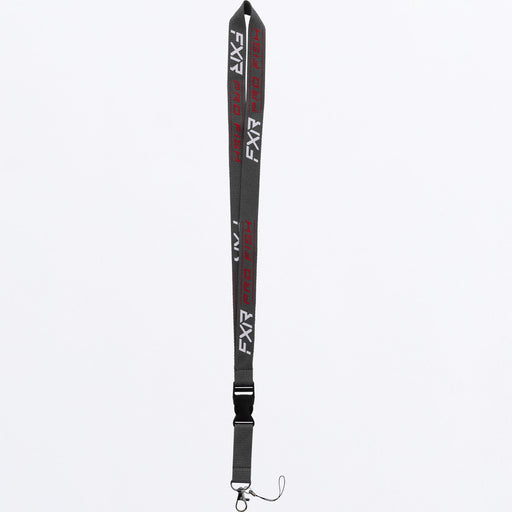 FXR Fish Lanyards Spring 2024 in Charcoal/Red