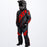 FXR CX Child Monosuit in Black Camo/Lava