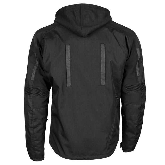 SPEED AND STRENGTH Fast Forward™ Textile Jacket in Black - Back