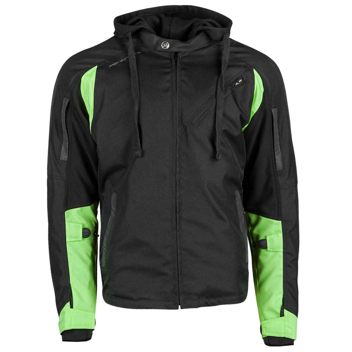 SPEED AND STRENGTH Fast Forward™ Textile Jacket in HiVis/Black